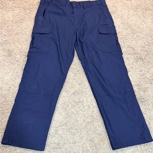 Propper Kinetic Pants Mens 36x30 Blue Cargo Military Work Wear Tactical Utility